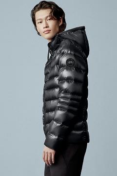 Chamarras Canada Goose Hombre México - Crofton Chaqueta De Plumas Black Label Negros JT9857612